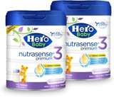 Leche bebé Hero Baby Premium 3 a partir de 12 meses  Pack de 2 x 800 gr.