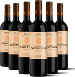 Vino Tinto Crianza 2019 Bodegas Alavesas Denominación de Origen Rioja Caja de 6 botellas x 750 ml