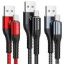 Pack de 3 Cables de 2 metros USB C