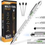 Regalo Dia del Padre Original Boligrafo Multifuncion 9 en 1 