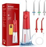 Irrigador Dental Voinee Care con 5 Boquillas  Recargable Limpieza Dientes