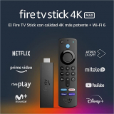 Chollo Fire TV 4K – Fire TV Stick 4K Max con Wi-Fi 6 y mando por voz Alexa (incluye controles para el televisor)