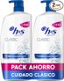 H&S Champú Anticaspa Classic Para todo tipo de pelo 2×1000 ml