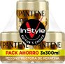 Pantene Repara y Protege Mascarilla Pelo Seco pack de 3 x 300ml