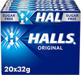 Caramelo Halls Eucalipto Caja con 20 unidades de 32 gr.