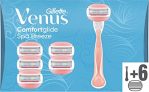 Maquinilla de Afeitar/Depilación Gillette Venus ComfortGlide Spa Breeze 6 Cuchillas de Recambio