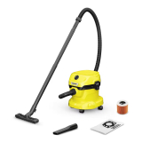 Karcher WD 2 Plus V Aspiradora para Suciedad Sólida y Líquida Incluye Accesorios 