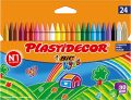Ceras de Colores BIC Kids Plastidecor 24 Ceras