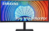 Chollo monitor – Samsung LS34A650UXUXEN – Monitor profesional curvo de 34″, Ultra WQHD (3,440 x 1,440, panel VA), 1.000R, 5ms