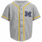 Chollo camiseta infantil béisbol – Michigan American Freshman College Style Niño Camiseta de béisbol 