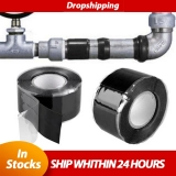 Chollo cinta reparar fugas – Cinta impermeable de fibra súper fuerte para detener fugas, cinta de reparación de rendimiento, autofijación, adhesiva, 1,5 m x 2,5 cm, nuevo