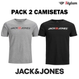 Jack & Jones Hombre Pack 2 Camisetas