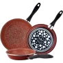 Juego de 3 sartenes MAGEFESA Terracota