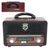Radio Retro Inalámbrica con Bluetooth