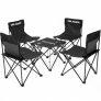 Set de 5 Sillas de camping con mesa