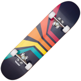 Monopatín MUWO «Rainbow Corner» skateboard