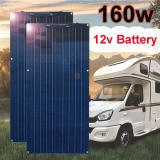 Panel Solar de 160w  para casa coche barco caravana camping